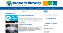 Desktop Screenshot of habitathighlands.org